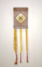 Load image into Gallery viewer, Key Holder Diamond Brown Sunshine