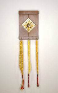 Key Holder Diamond Brown Sunshine