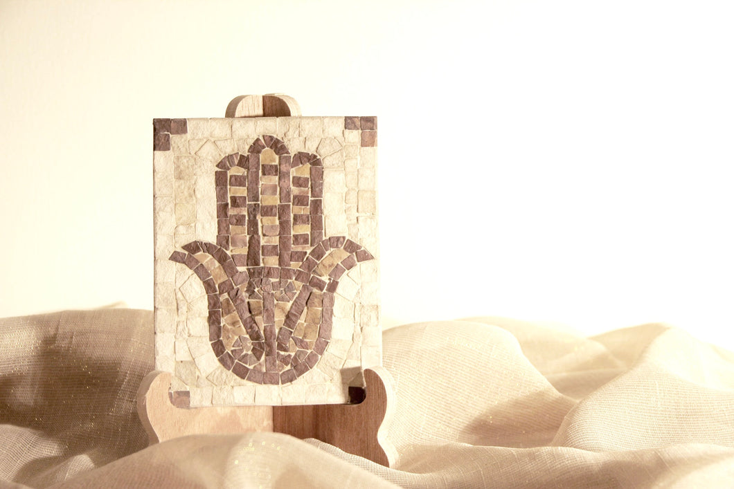 Mosaic Hand Brown