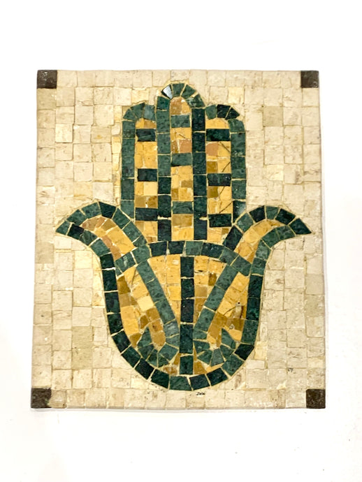 Mosaic Hand Green