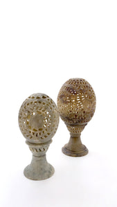 Oval Mubkhar (Lantern / Incense Burner)